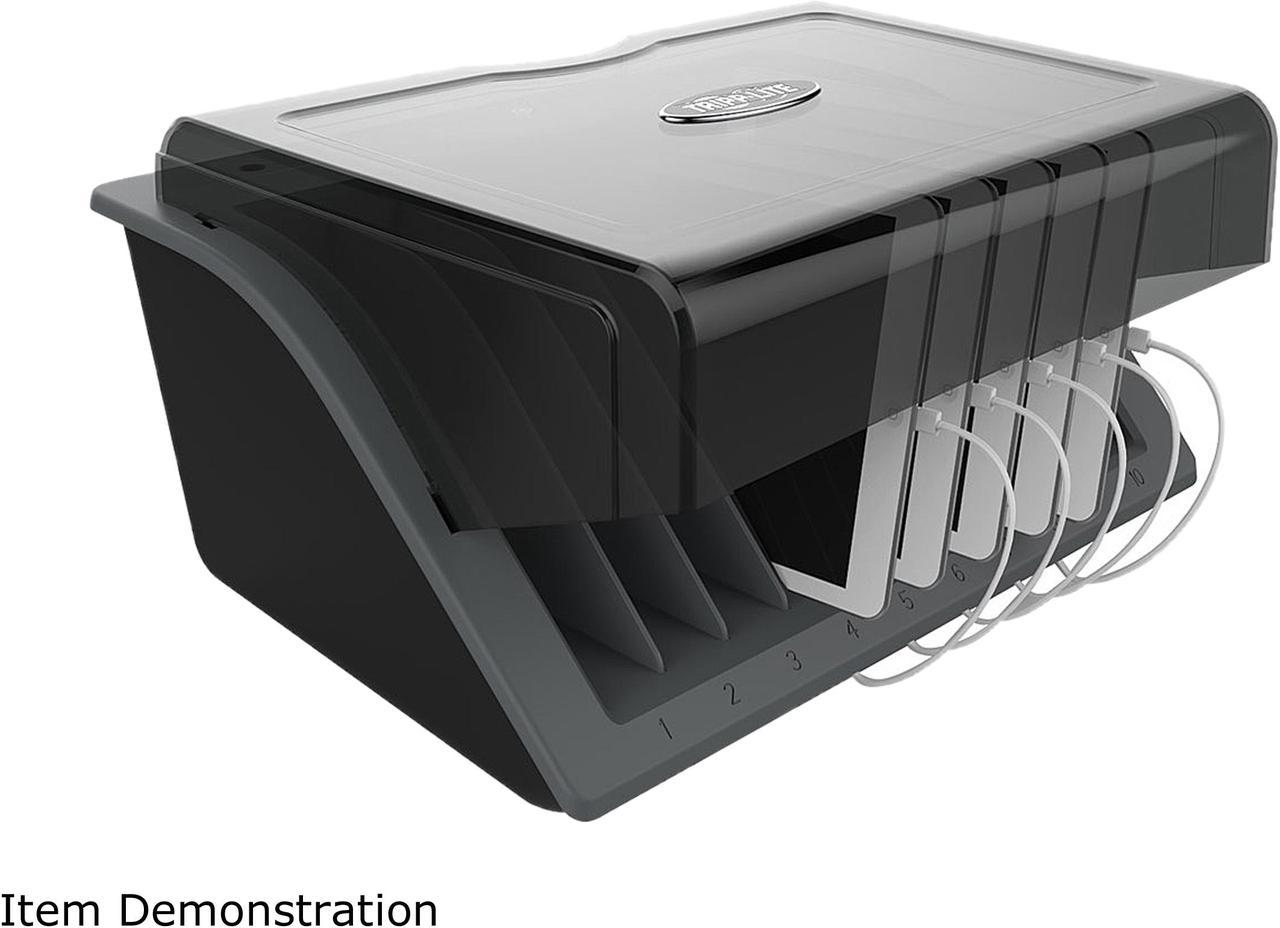 Tripp Lite 10-Device AC Desktop Charging Station with Surge Protection for Tablets, Laptops and E-Readers (CSD1006AC)