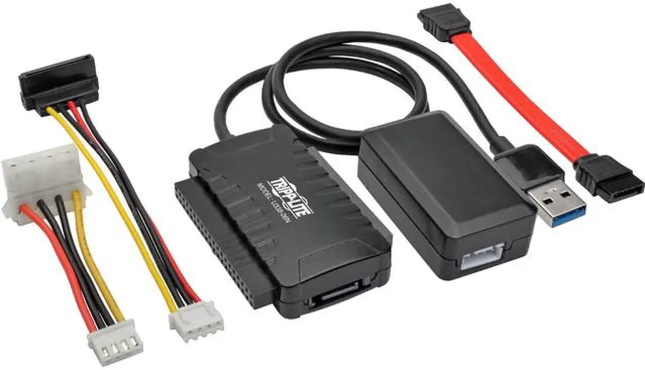 Main image of Tripp Lite USB 3.0 SuperSpeed to SATA/IDE Adapter 2.5/3.5/5.25" Hard Drives
