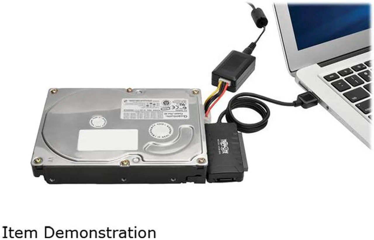 Alt view image 7 of 10 - Tripp Lite USB 3.0 SuperSpeed to SATA/IDE Adapter 2.5/3.5/5.25" Hard Drives