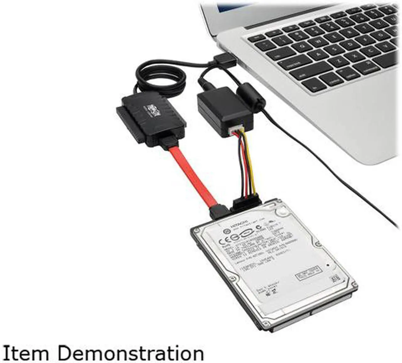 Alt view image 6 of 10 - Tripp Lite USB 3.0 SuperSpeed to SATA/IDE Adapter 2.5/3.5/5.25" Hard Drives