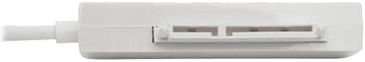 Alt view image 4 of 6 - Tripp Lite USB 3.0 SuperSpeed to SATA III Adapter Cable with UASP, 2.5 in. SATA Hard Drives, White (U338-06N-SATA-W)