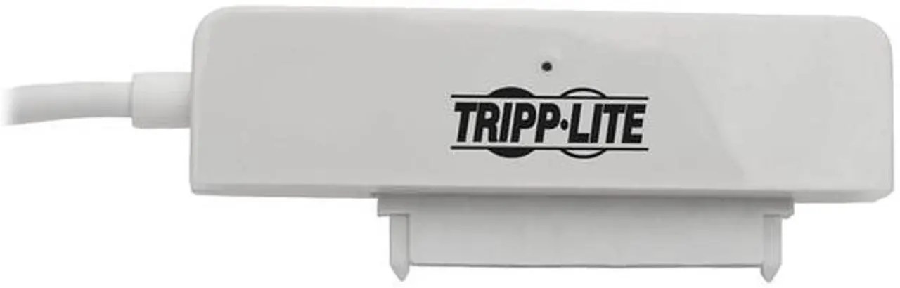 Alt view image 3 of 6 - Tripp Lite USB 3.0 SuperSpeed to SATA III Adapter Cable with UASP, 2.5 in. SATA Hard Drives, White (U338-06N-SATA-W)