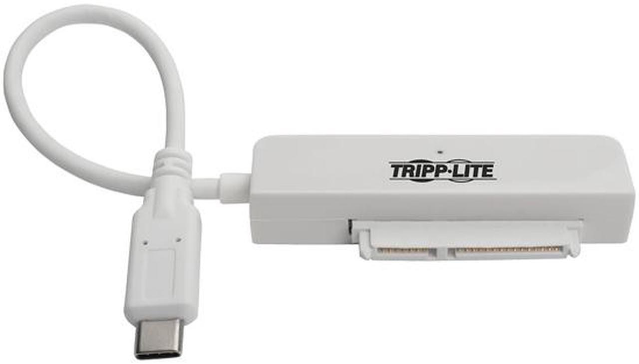 Alt view image 2 of 7 - Tripp Lite 6in USB-C Gen 1 to SATA III Adapter w/ UASP 2.5-3.5" Hard Drives