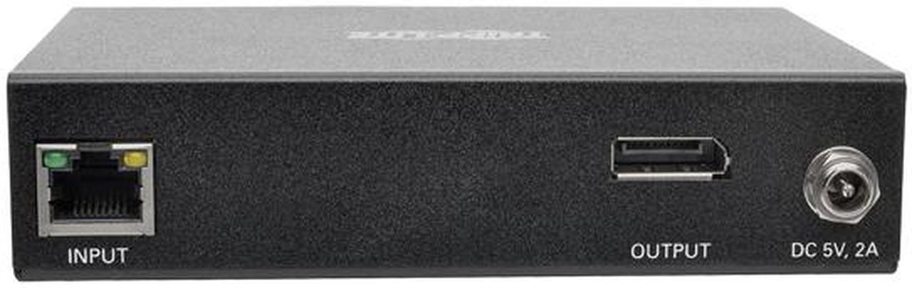 Alt view image 3 of 4 - Tripp Lite DisplayPort Over IP Receiver Extender Cat5/6 w/ RS-232, IR Cntrl