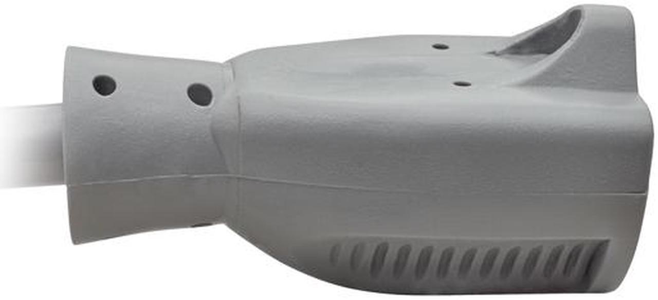 Alt view image 5 of 7 - Tripp Lite 2ft Hospital Medical Power Extension Cord 5-15P 5-15R 13A Gray