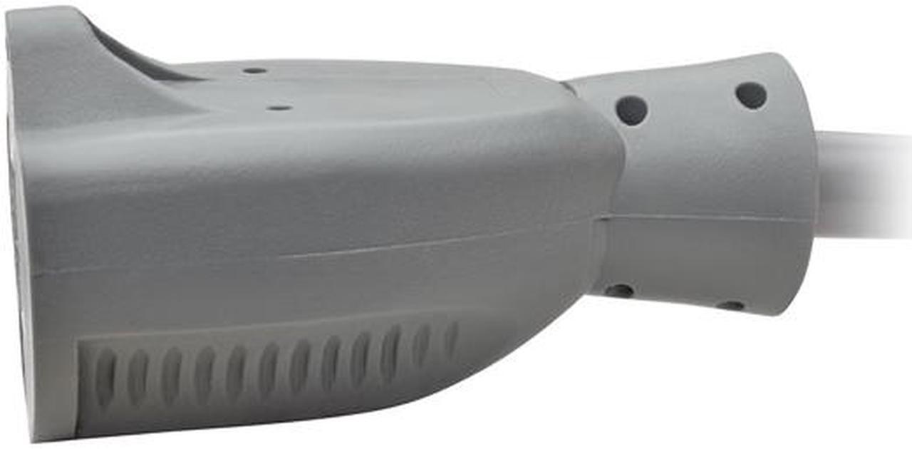 Alt view image 6 of 7 - Tripp Lite 2ft Hospital Medical Power Extension Cord 5-15P 5-15R 13A Gray