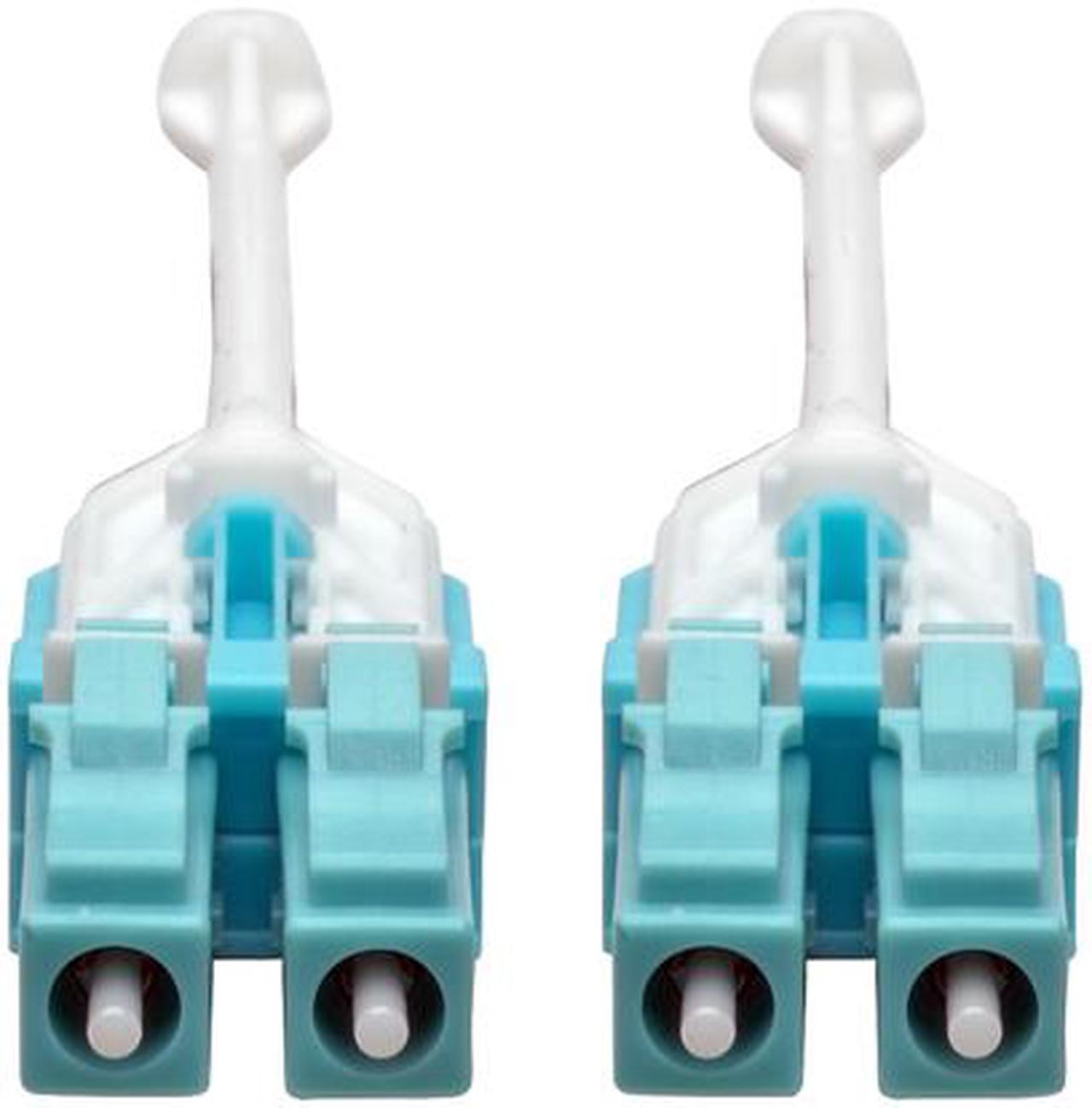 Alt view image 2 of 7 - Tripp Lite 10M 10Gb Duplex Multimode Fiber Patch Cable 50/125 OM4 LC/LC 33'