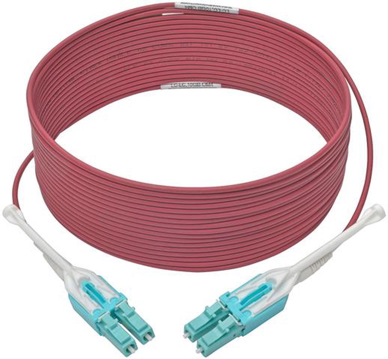 Main image of Tripp Lite 10M 10Gb Duplex Multimode Fiber Patch Cable 50/125 OM4 LC/LC 33'
