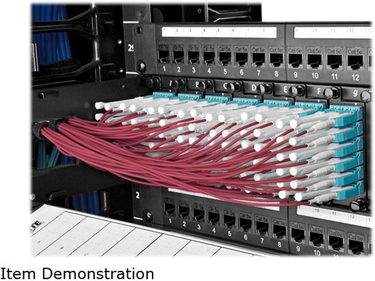 Alt view image 6 of 7 - Tripp Lite 10M 10Gb Duplex Multimode Fiber Patch Cable 50/125 OM4 LC/LC 33'