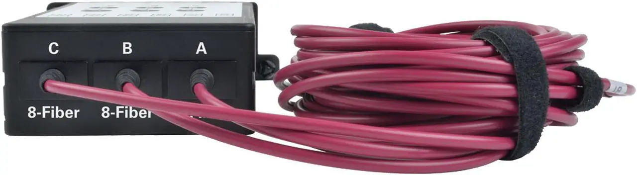 Alt view image 4 of 5 - Tripp Lite OM4 40 GB to 10 GB Fiber Optic Cassette x3 MTP/MPO to x12 LC Dup (N482-3M8L12-B)