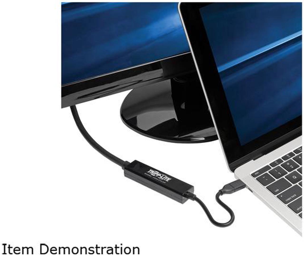 Alt view image 8 of 8 - Tripp Lite USB C to DisplayPort 4K Adapter Cable USB Type C to DP M/M 10ft (U444-010-DP)