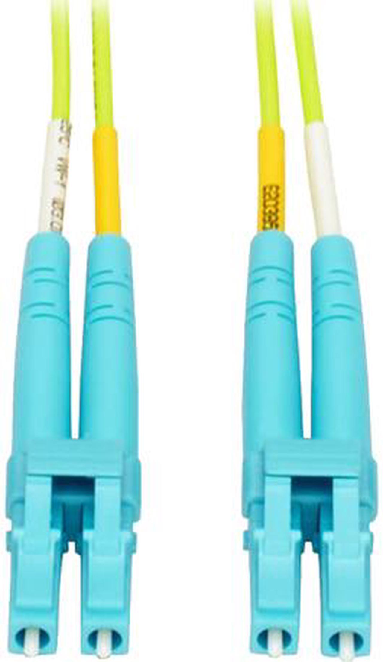 Main image of Tripp Lite Duplex Multimode Fiber Patch Cable OM5 LC to LC 50/125 100Gb 3M (N820-03M-OM5)