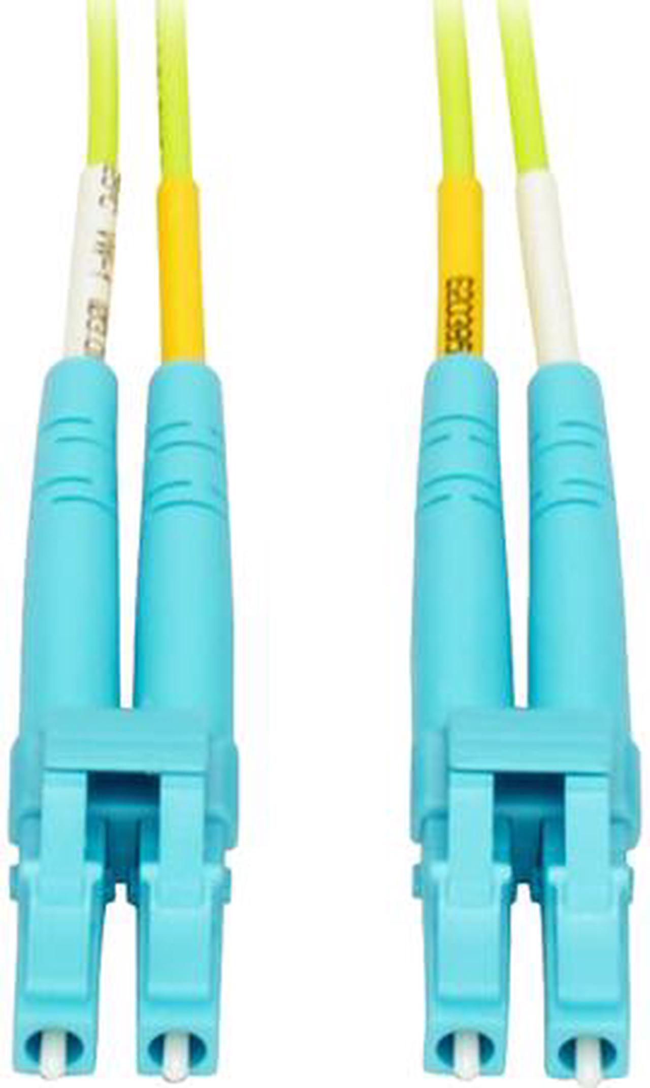 Main image of Tripp Lite Duplex Multimode Fiber Patch Cable OM5 LC to LC 50/125 100Gb 10M (N820-10M-OM5)