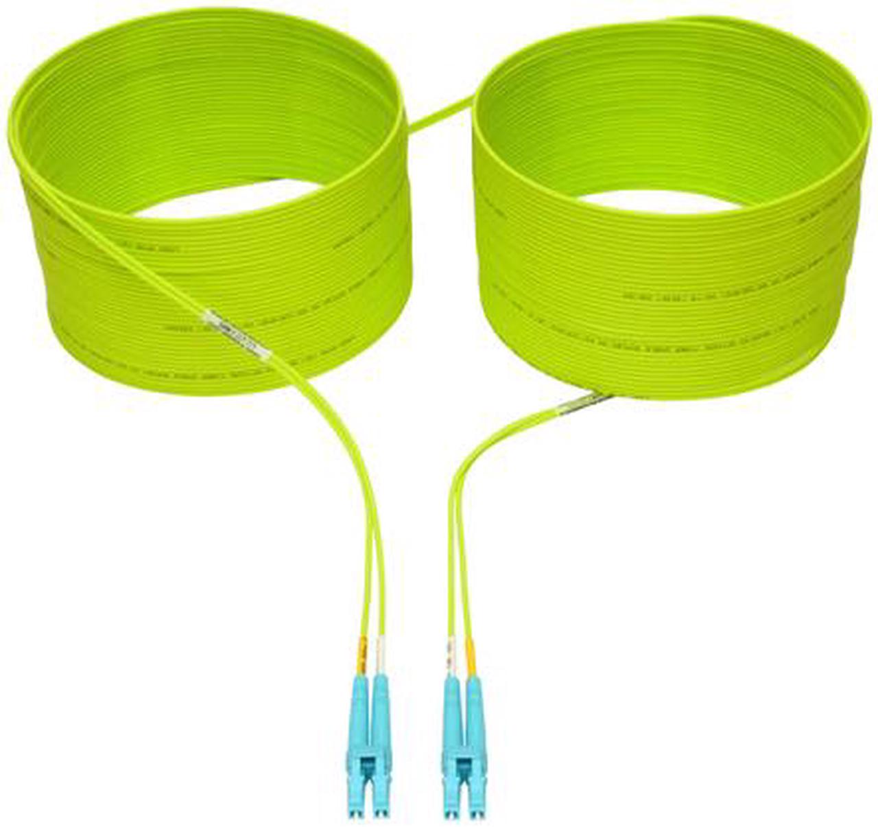 Alt view image 2 of 5 - Tripp Lite Duplex Multimode Fiber Patch Cable OM5 LC to LC 50/125 100Gb 10M (N820-10M-OM5)