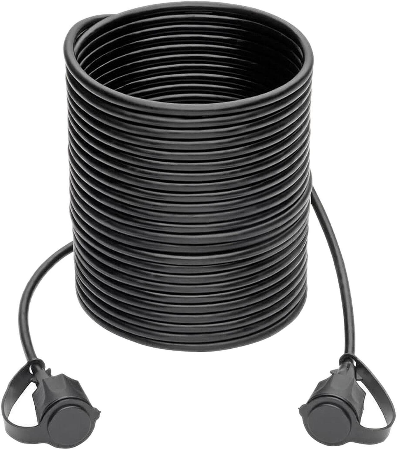 Alt view image 3 of 7 - Tripp Lite Cat5e/Cat6 STP Patch Cable RJ45 CMX Outdoor Industrial IP67 23ft (N206-PC23-IND)