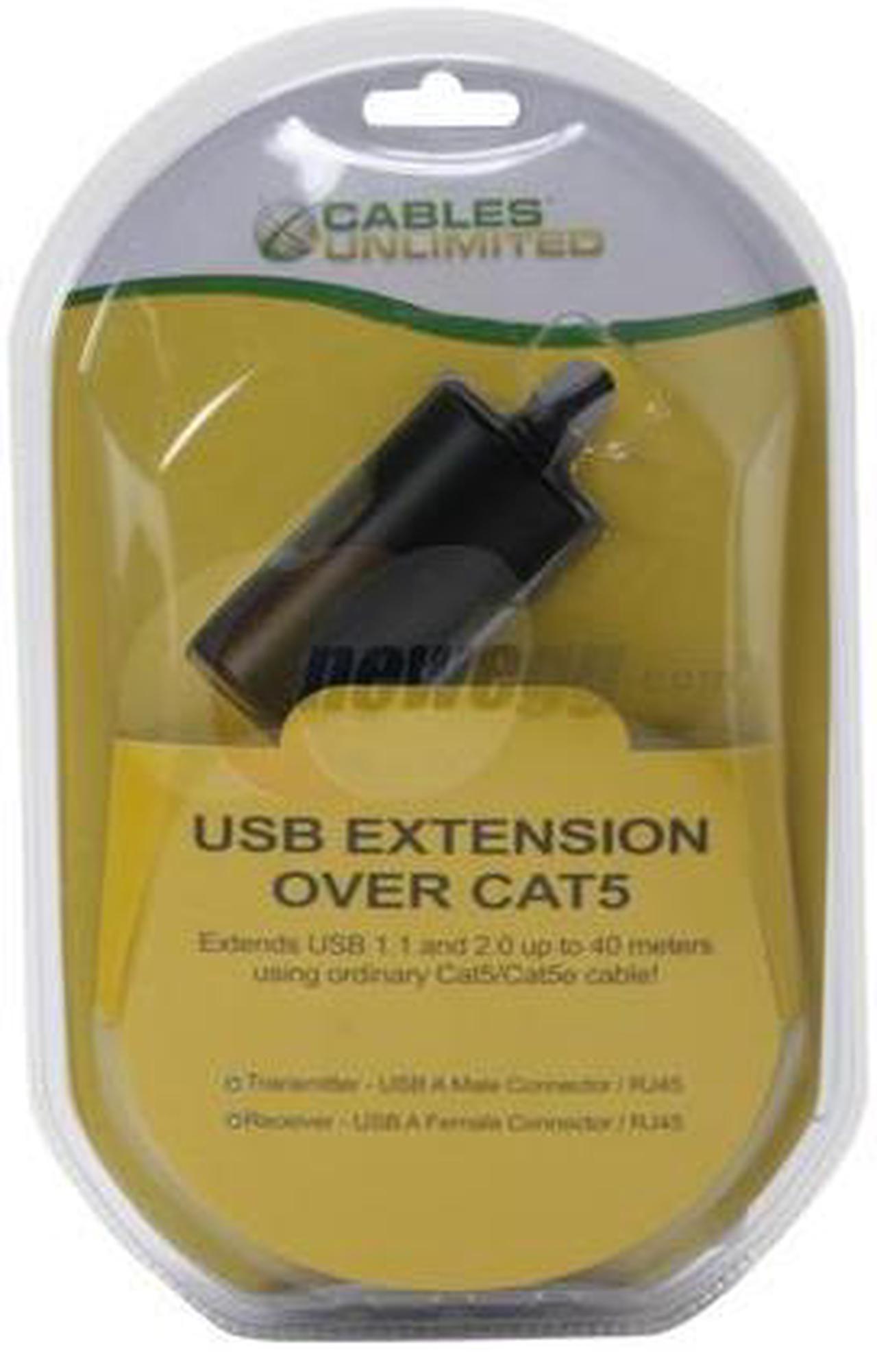 Alt view image 2 of 2 - CABLES UNLIMITED USB-1370 USB Over Cat5e Extender