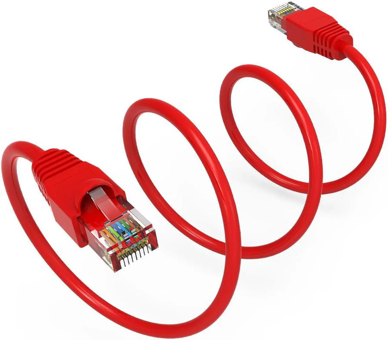 Alt view image 4 of 4 - Nippon Labs 60CAT6A-6RD 6 ft Cat Cat6A Red 6 FT NE NL