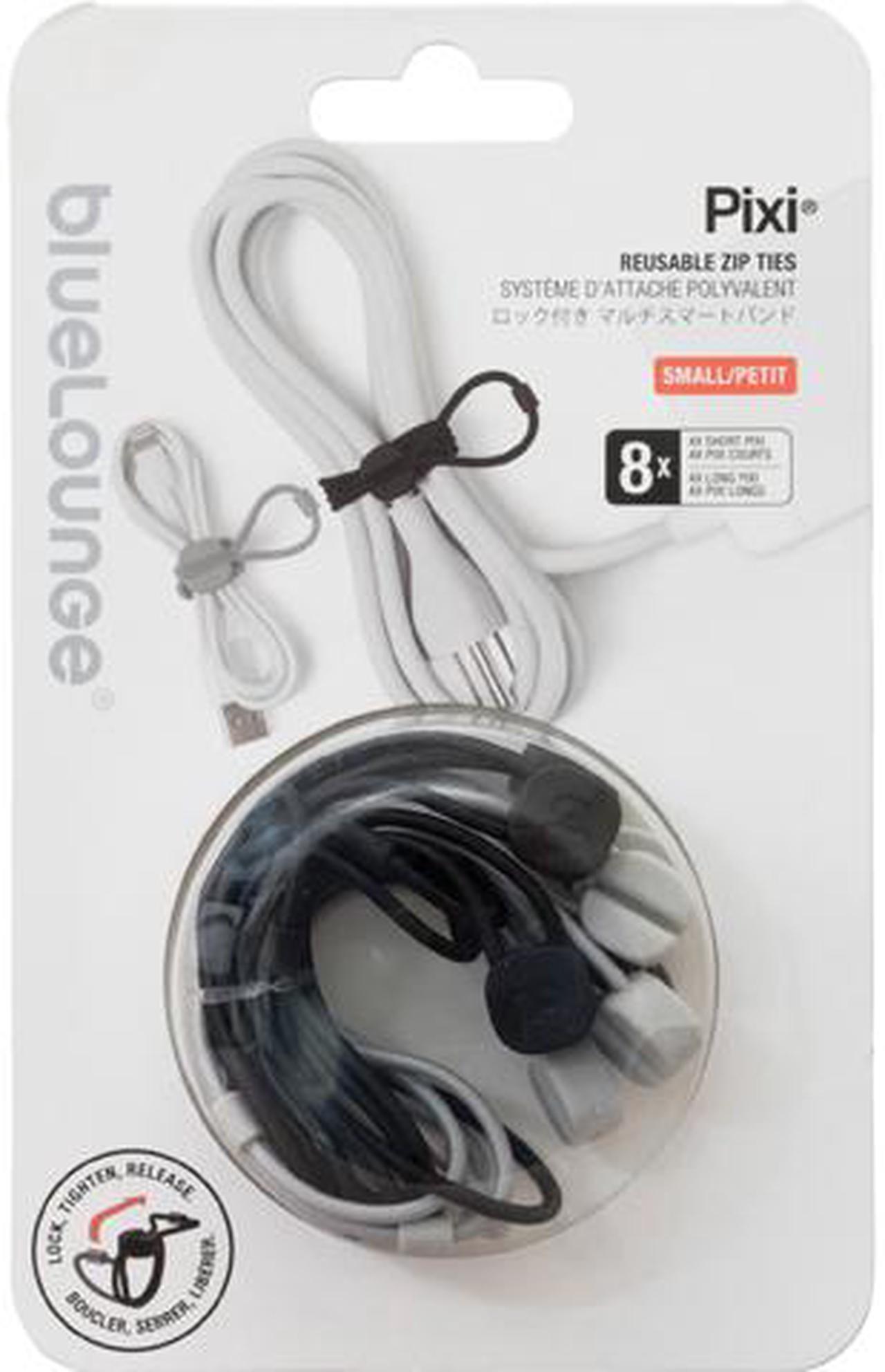 Main image of Advantus BLUPXSM01 BlueLounge Pixi Reusable Zip Ties