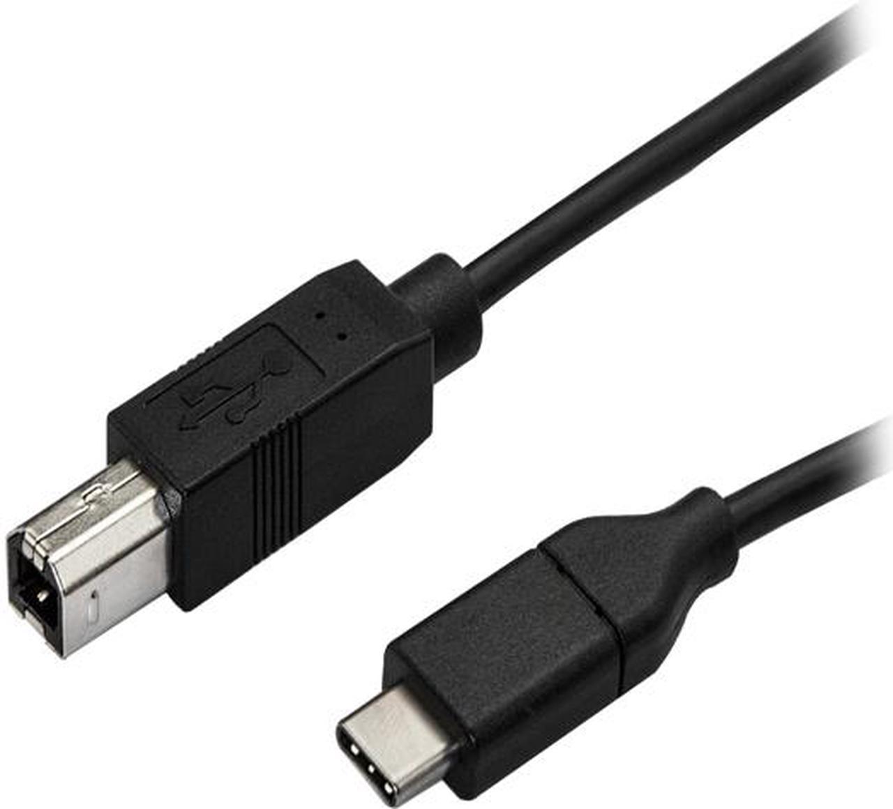 StarTech USB2CB3M StarTech.com USB C to USB B Printer Cable - 10 ft. / 3m - USB C Printer Cable - USB C to USB B Cable - USB Type C to Type B