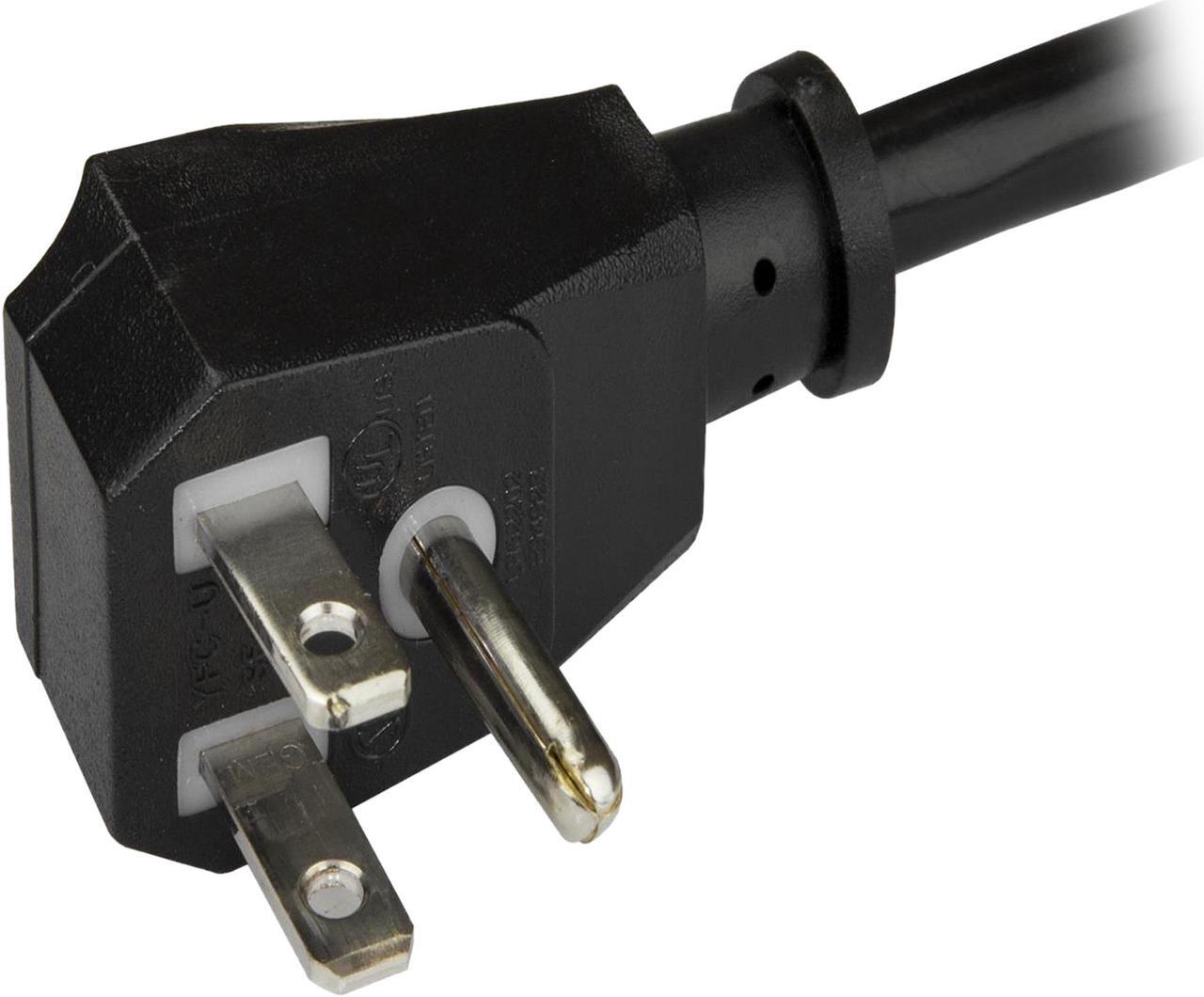 Alt view image 3 of 3 - StarTech.com PXTF10110 Power Cord - 10 ft / 3m - NEMA 5-15P to C13 Power Cord - Flat - Computer Power Cord - Power Cable - Power Supply Cord