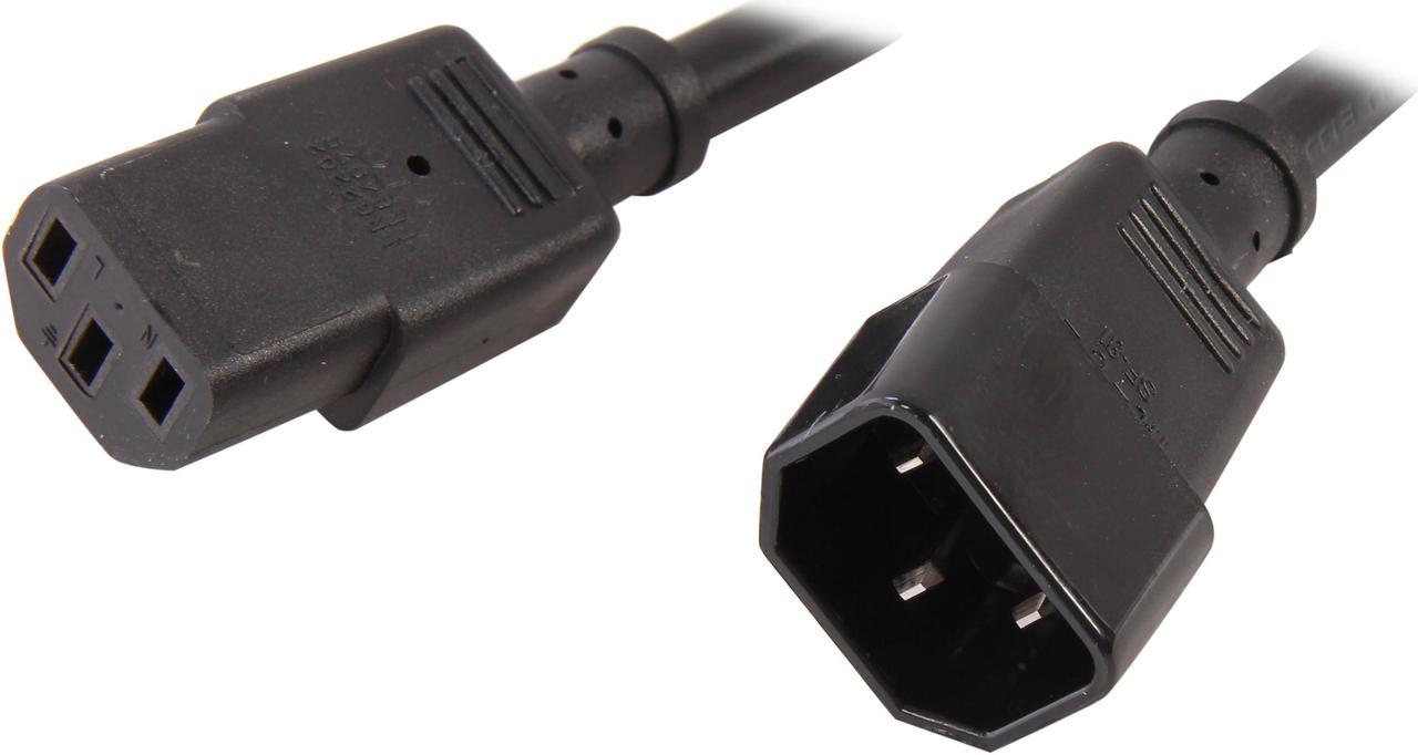 StarTech.com Model PXT1001410 10 ft. 14 AWG Computer Extension Power Cord