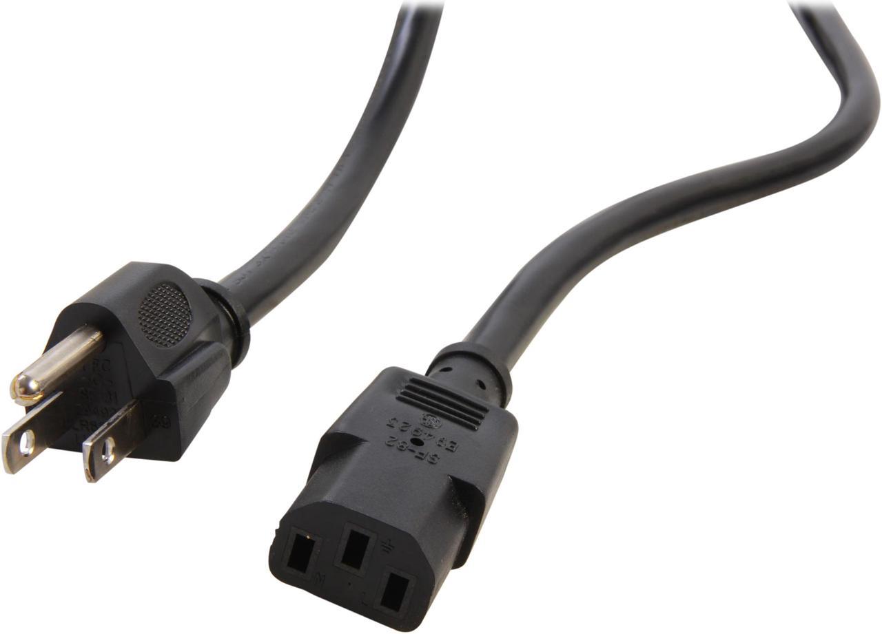 StarTech.com Model PXT1011410 10 ft. 14 AWG Computer Power Cord