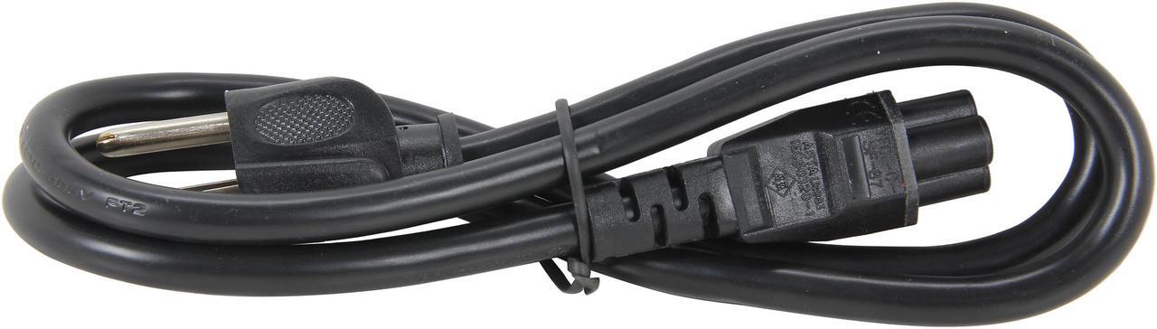Alt view image 2 of 3 - StarTech.com Model PXT101NB3S3 3 ft. Standard Laptop Power Cord