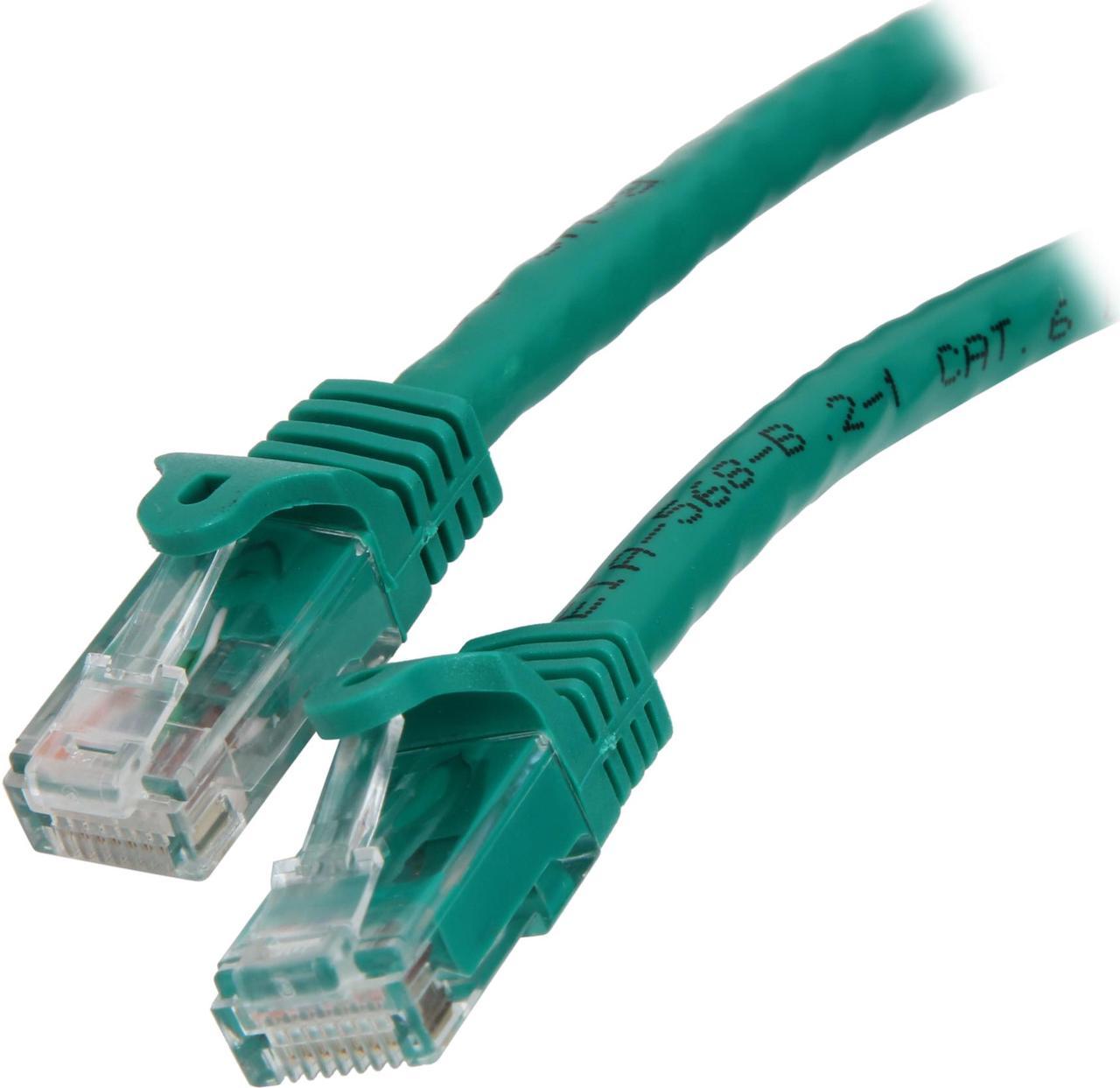 StarTech.com N6PATCH50GN 50 ft. Green RJ45 UTP Cat6 Patch Cable