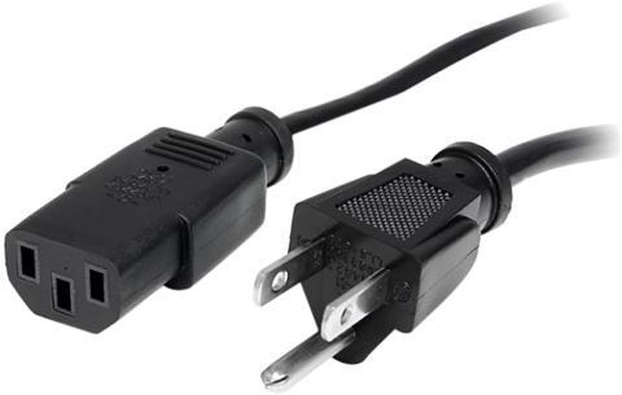 StarTech.com 3 ft 14AWG Computer Power Cord - NEMA5-15P to C13