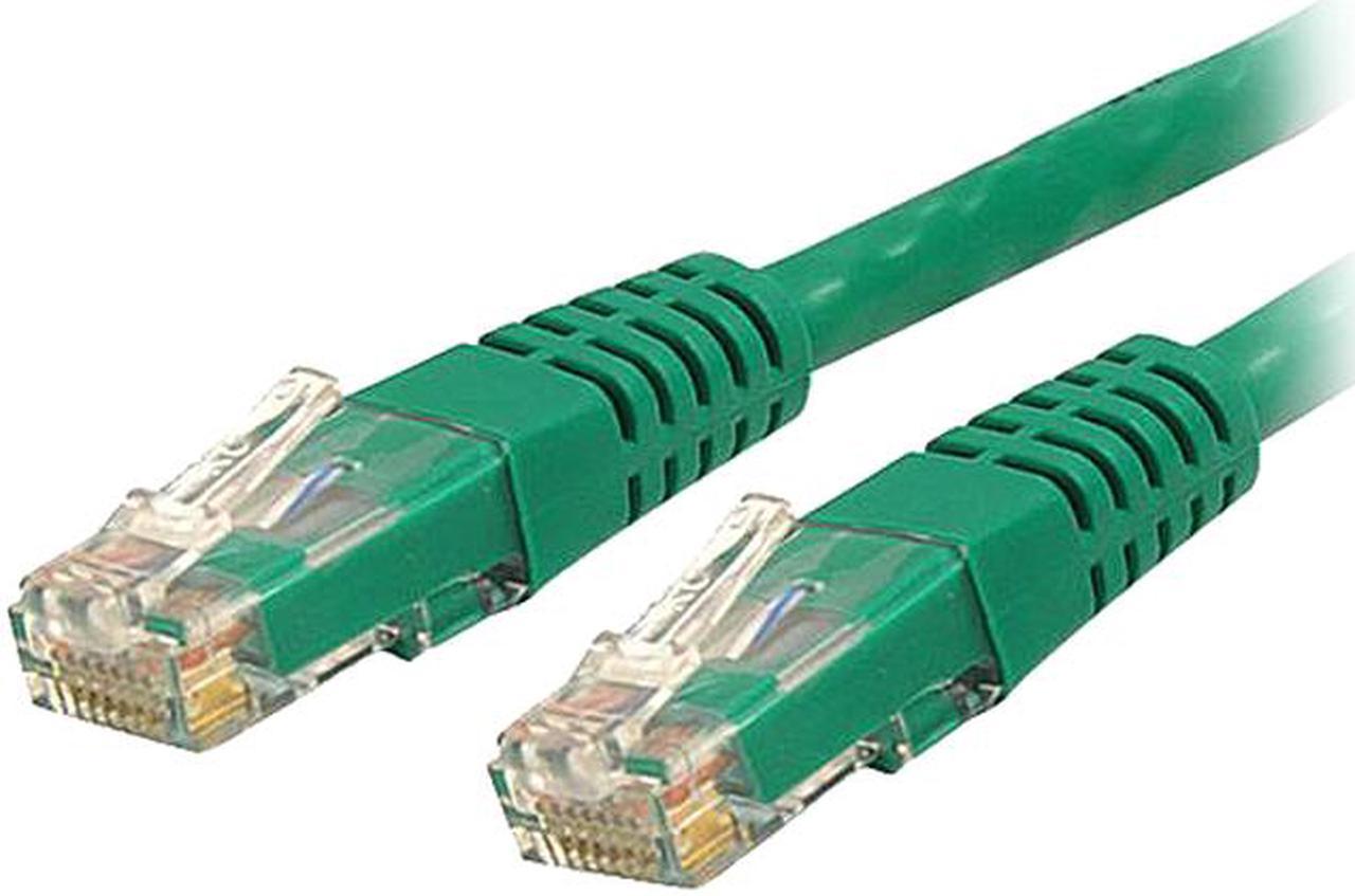 StarTech C6PATCH35GN 35ft Green Cat6 UTP Patch Cable ETL Verified