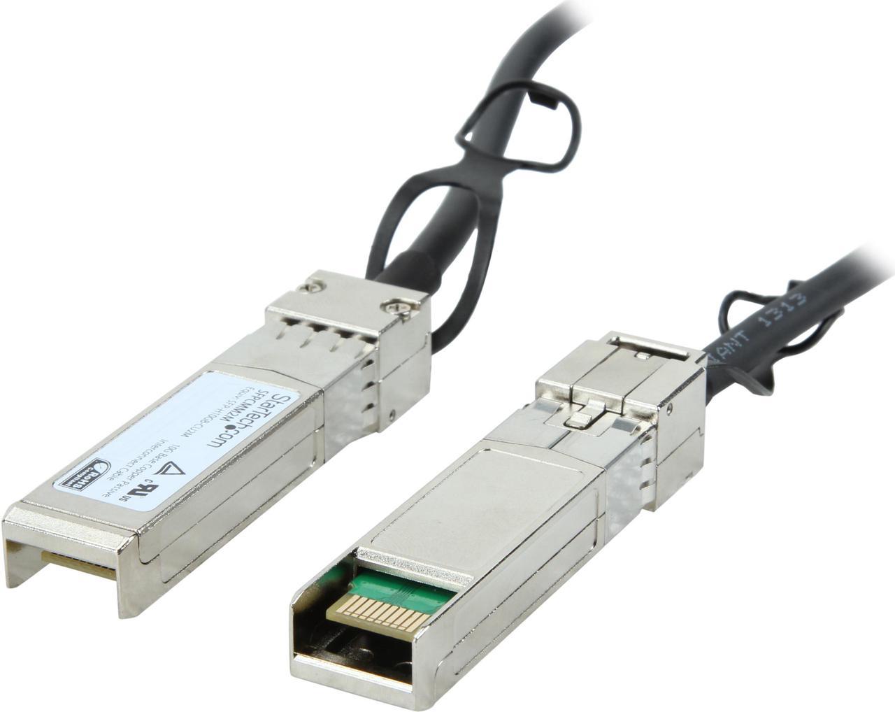 StarTech.com SFPCMM2M Cisco SFP-H10GB-CU2M Compatible SFP+ 10-Gigabit Ethernet Passive Twinax Direct Attach Cable - 2 m (6.6 ft) - 10 GbE