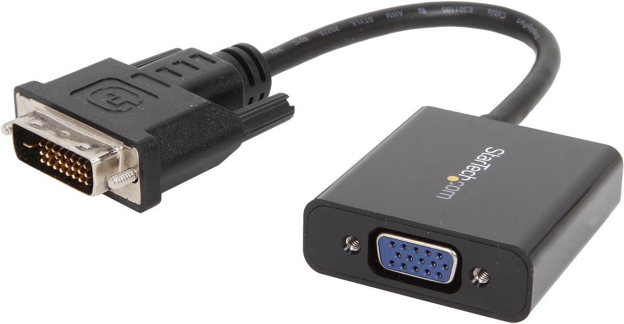 StarTech.com DVI2VGAE DVI-D to VGA Active Adapter Converter Cable - 1080p - DVI to VGA Converter box