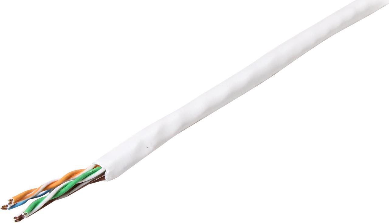 StarTech.com WIR5ECMRWH 1000 ft. Cat 5E White Solid UTP Riser Ethernet Cable - Bulk Roll