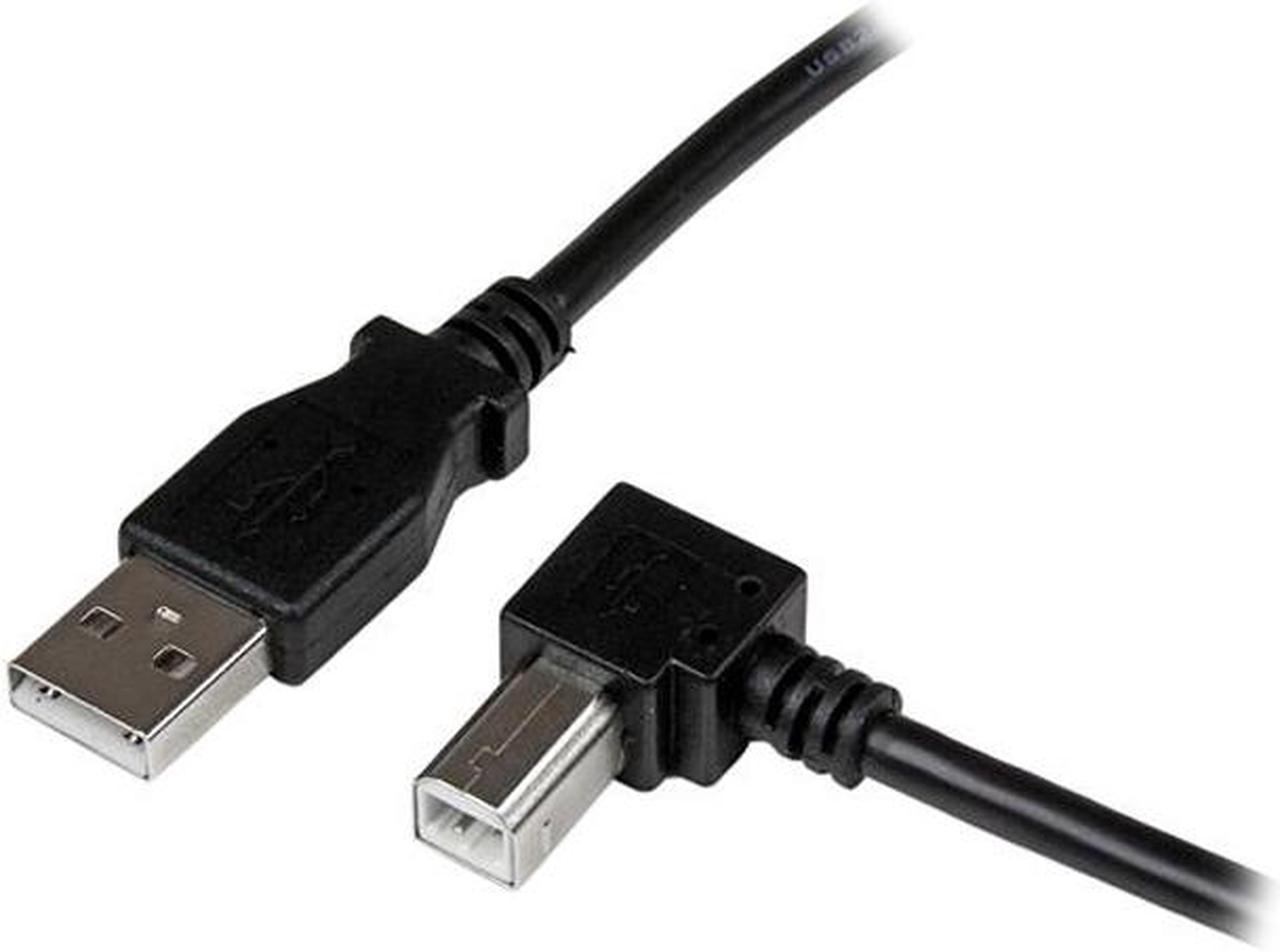 Startech USBAB3MR 3m USB 2.0 A to Right Angle B Cable - M/M