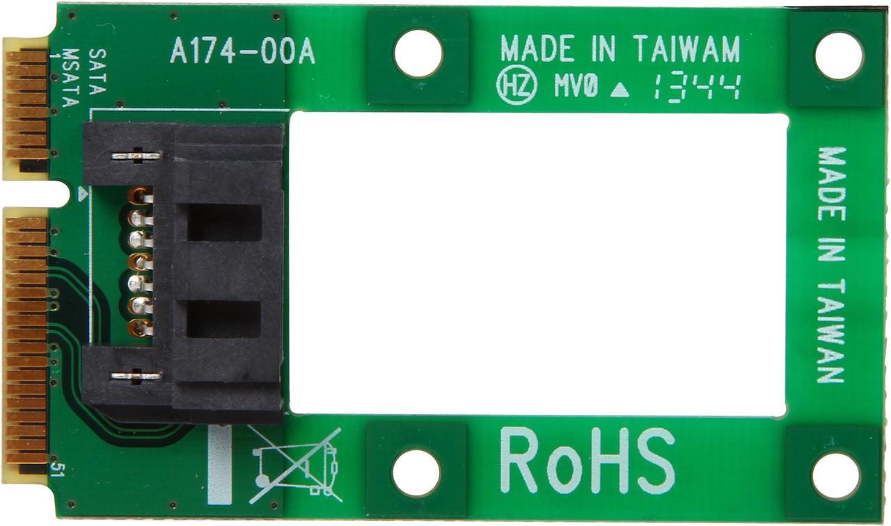 StarTech.com MSAT2SAT3 mSATA to SATA HDD / SSD Adapter