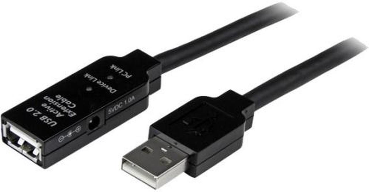 StarTech.com 5m USB 2.0 Active Extension Cable - M/F