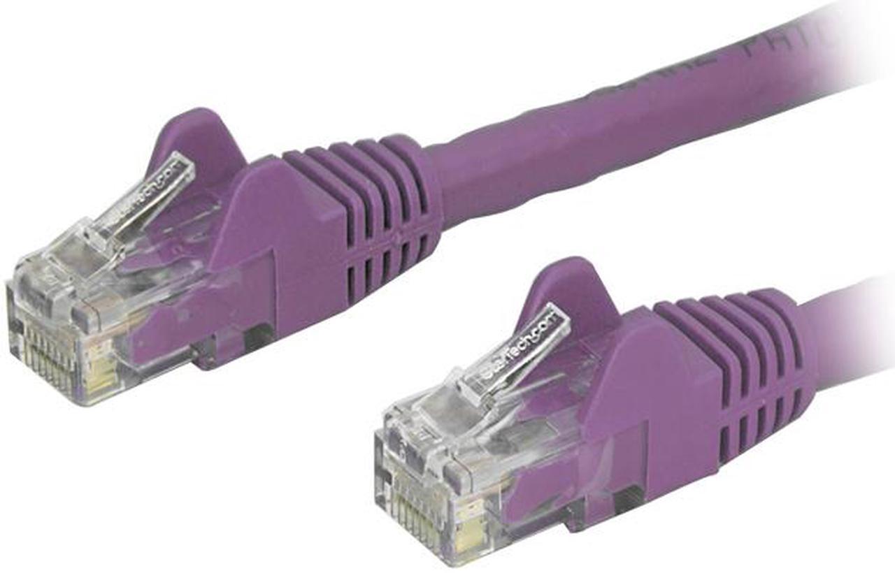 StarTech.com N6PATCH125PL 125 ft. Cat 6 Purple Cat 6 Cables