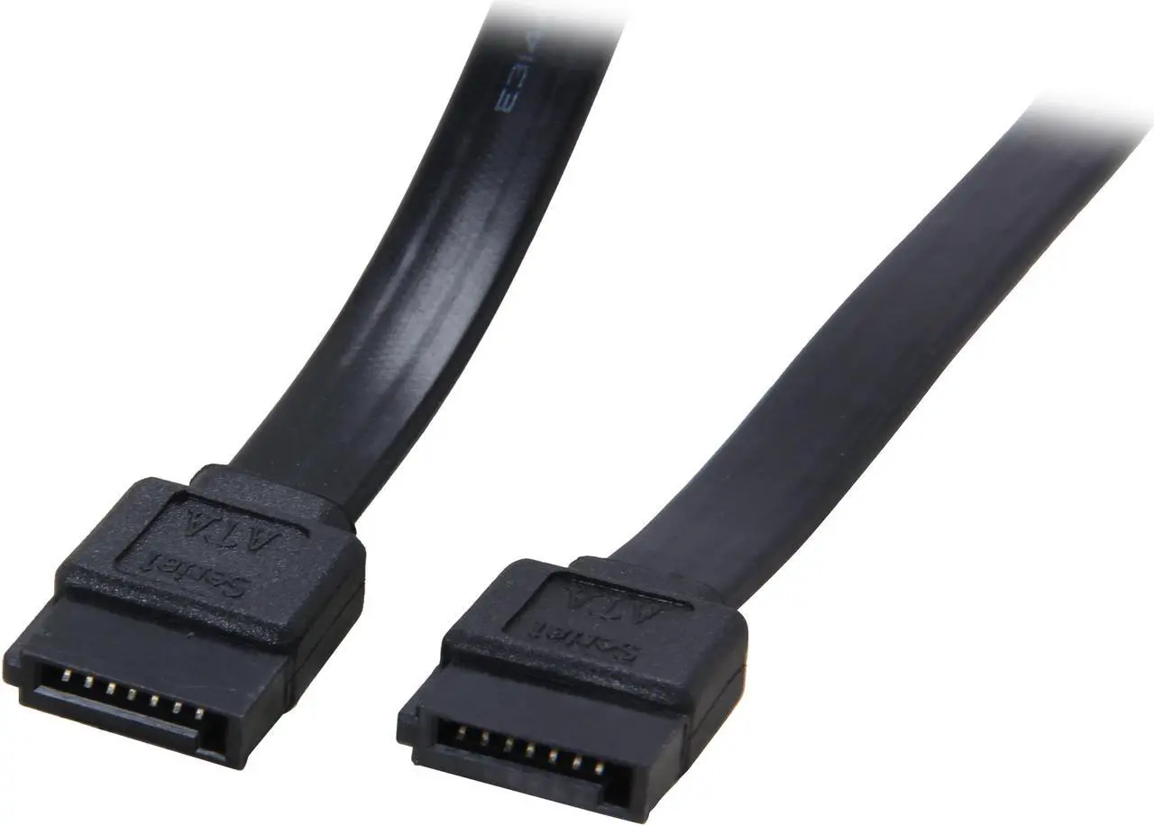 Main image of Coboc Model SC-SATA3-18-BK 18" SATA III 6Gb/s Data Cable,Black