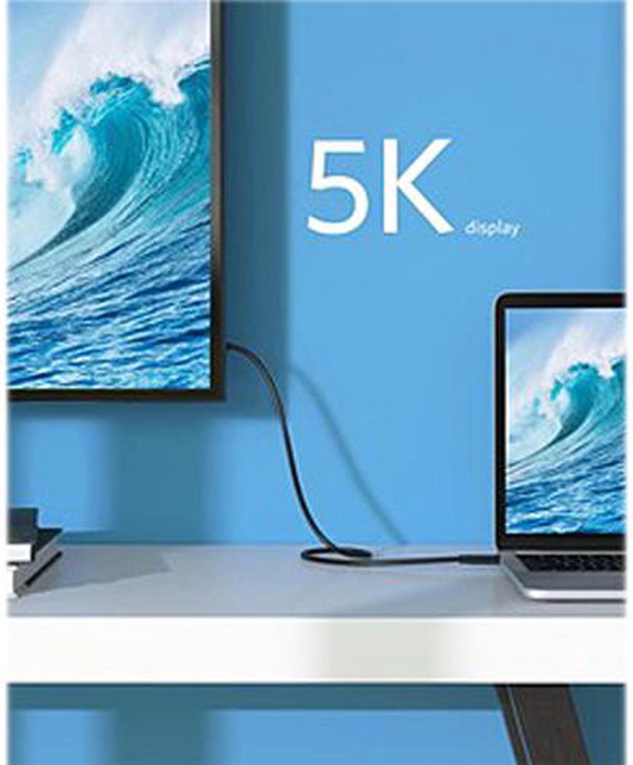 Alt view image 4 of 7 - Anker USB-C to USB-C ThunderBolt3.0 Cable USB-C to USB-C Cable A8486 - 1.64 ft.