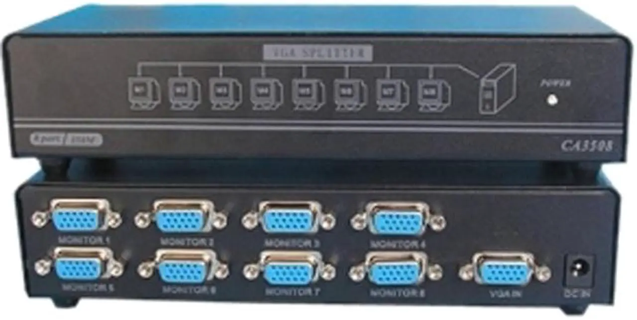 Main image of 4XEM 4XVGASP3508 Video splitter - 8 x VGA - desktop