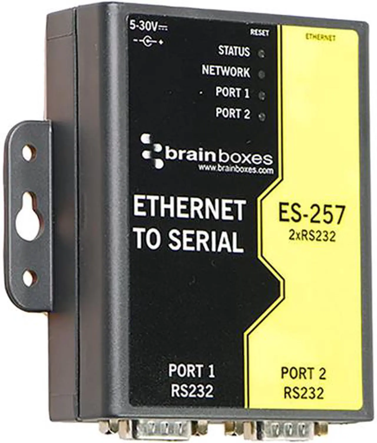 Main image of Brainboxes ES-257 2 Port RS232 Ethernet to Serial Adapter
