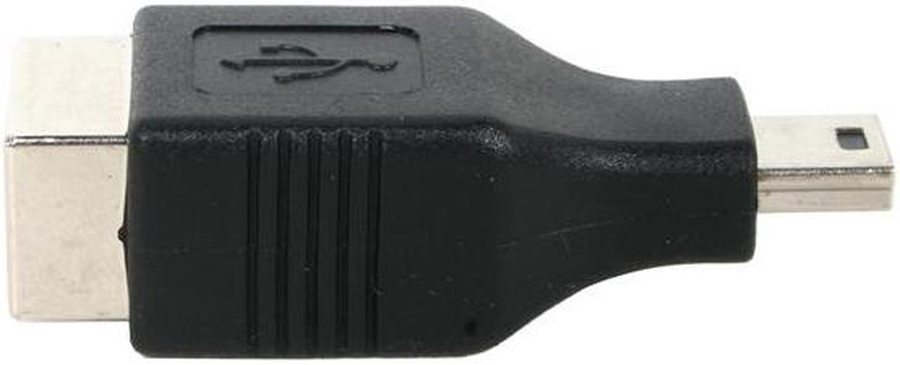 Alt view image 4 of 5 - Kaybles AD-USB-BF-MINIBM USB B Female to Mini USB B (5pin) Male Adapter Black - OEM