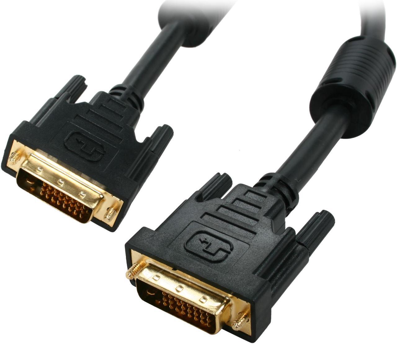 Main image of Kaybles Model DVI-DD-10FT Black 10 ft. M-M Premium DVI Digital Dual-Link with Ferrites M/M 10 feet - OEM