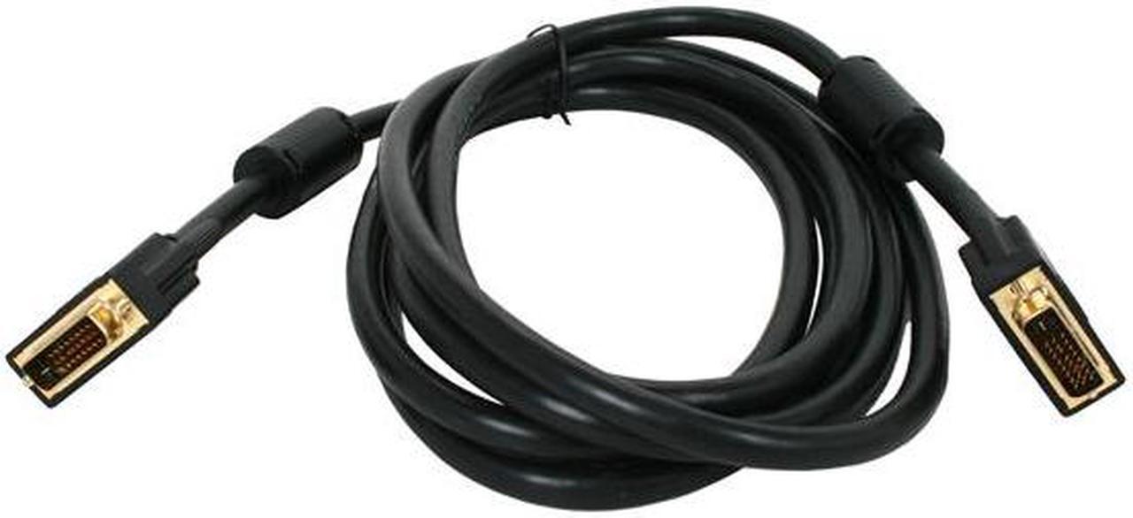 Alt view image 2 of 2 - Kaybles Model DVI-DD-10FT Black 10 ft. M-M Premium DVI Digital Dual-Link with Ferrites M/M 10 feet - OEM