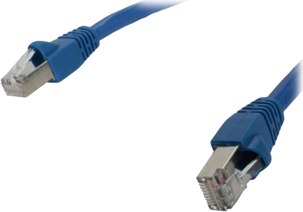 Main image of Kaybles 1ft CAT6A-1S 1 ft. Cat 6A Blue Color Shielded Stranded STP Network Cable Blue Color 1 feet - OEM