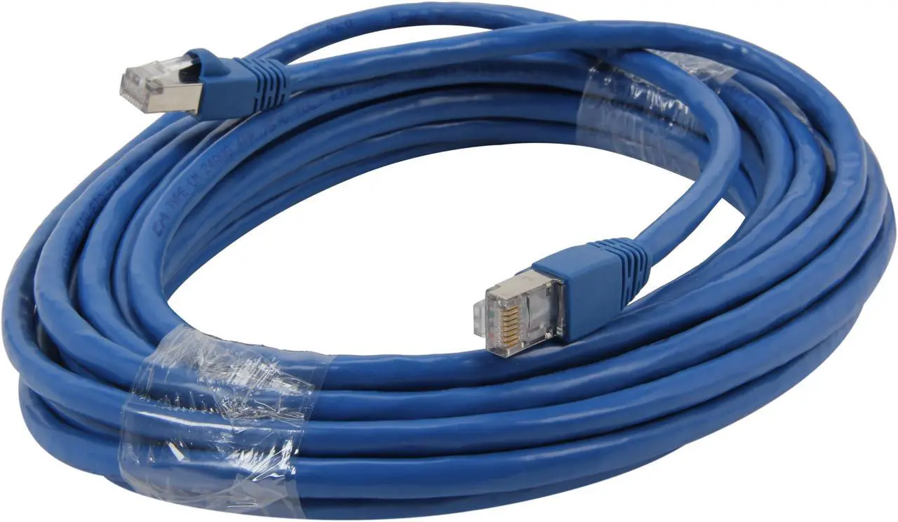 Alt view image 2 of 3 - Kaybles 25ft CAT6A-25S 25 ft. Cat 6A Blue Color Shielded Stranded STP Network Cable Blue Color 25 feet - OEM