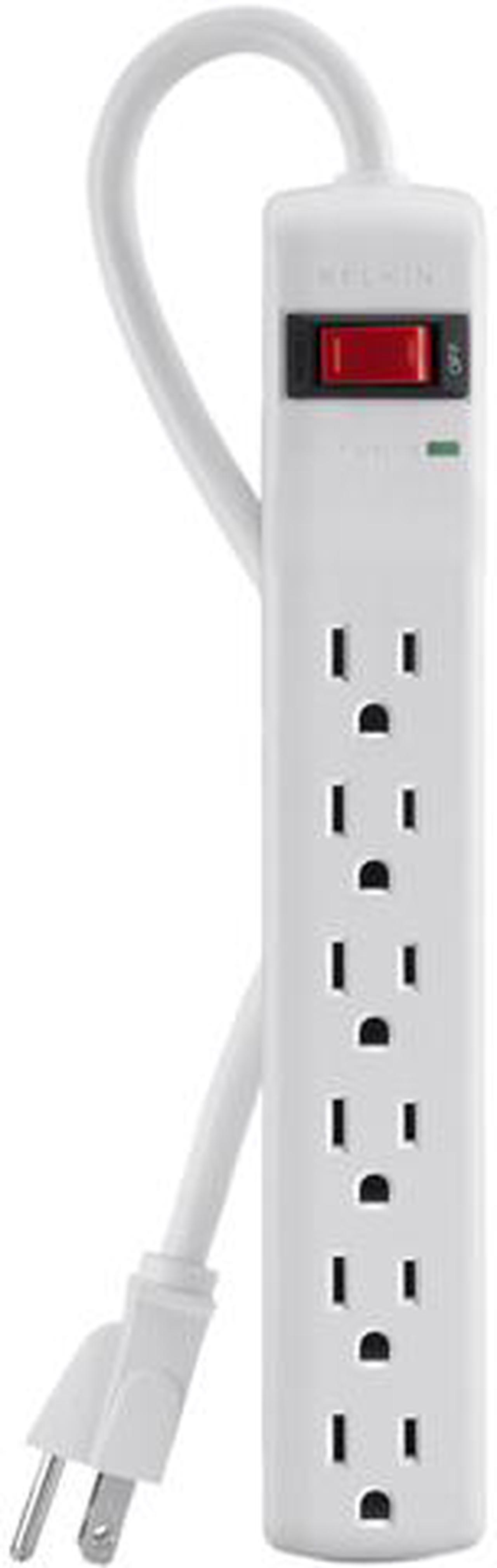 Main image of BELKIN F5C047 3' 6 Outlets 300 joule Surge Suppressor