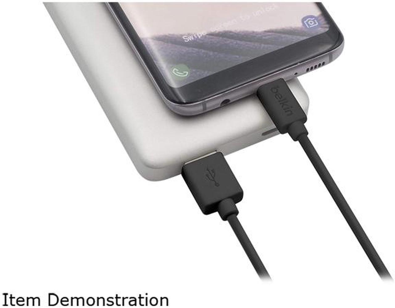 Alt view image 4 of 5 - Belkin Tangle Free Micro USB ChargeSync Cable