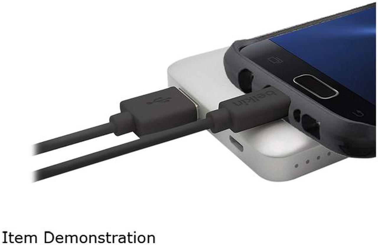 Alt view image 5 of 5 - Belkin Tangle Free Micro USB ChargeSync Cable