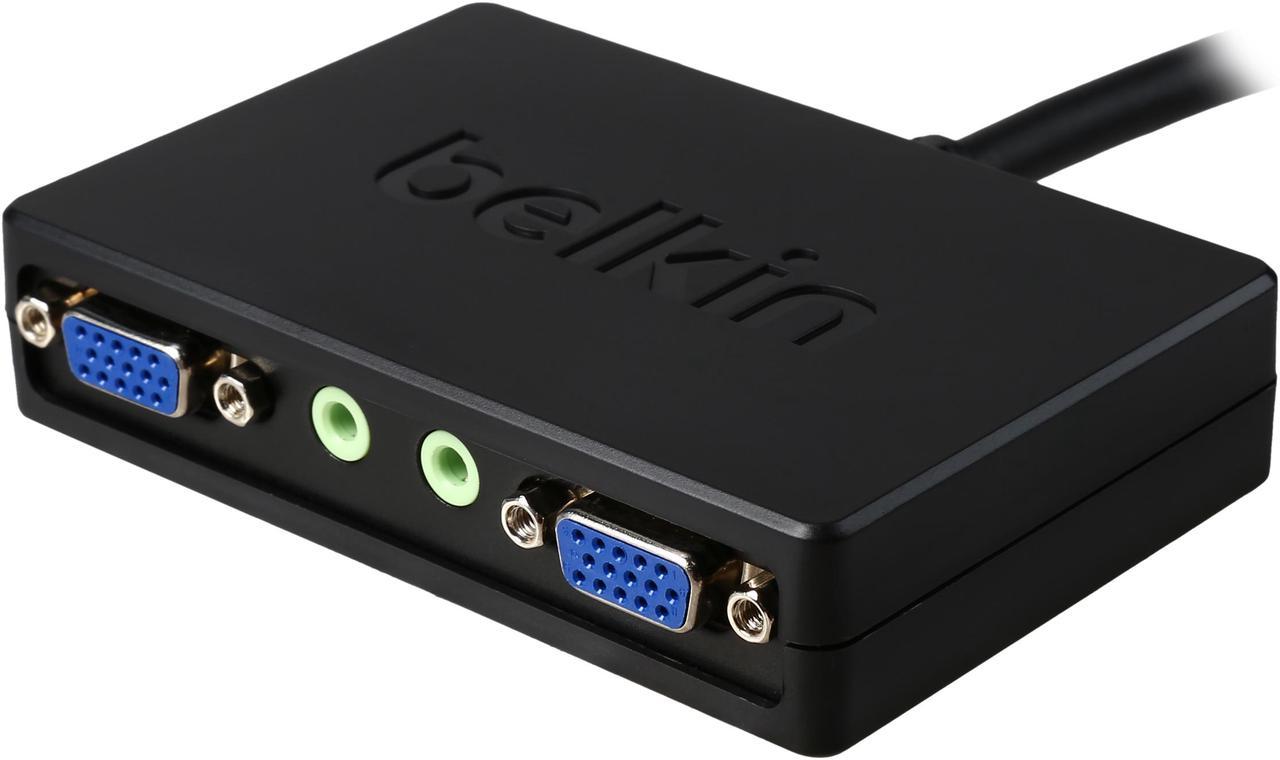 Belkin HDMI to 2 x VGA + 3.5 mm Splitter Dongle (F2CD064)